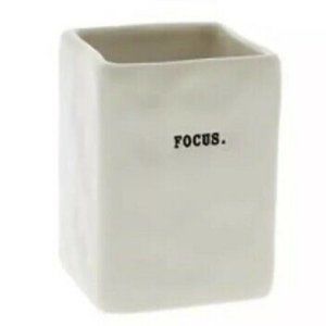 RAE DUNN Holder FOCUS Vase PENCIL Organizer ~ NEW
